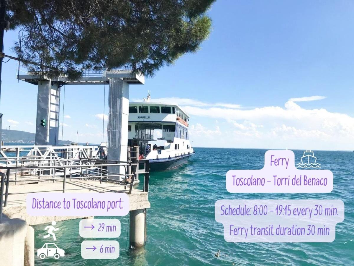 Panorama Lake View, Pool & Garden, 2 Bathrooms, Kingsize & Single-Beds, Fast Internet Toscolano Maderno Exteriér fotografie