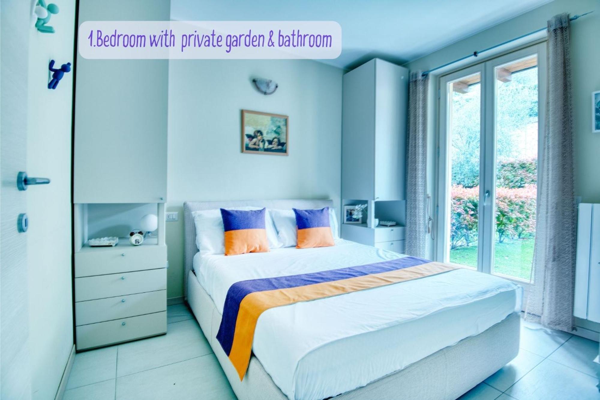 Panorama Lake View, Pool & Garden, 2 Bathrooms, Kingsize & Single-Beds, Fast Internet Toscolano Maderno Exteriér fotografie